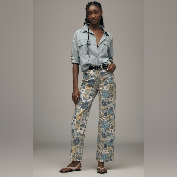 MOTHER Denim - MOTHER The Rambler High Rise Zip Ankle Jeans Size 25 NIP